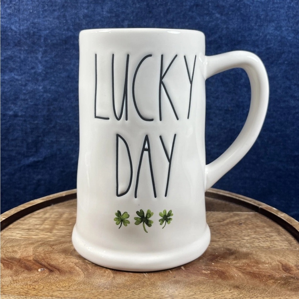 Rae Dunn Artisan Collection 202 Lucky Day Mug St. Patrick’s Day